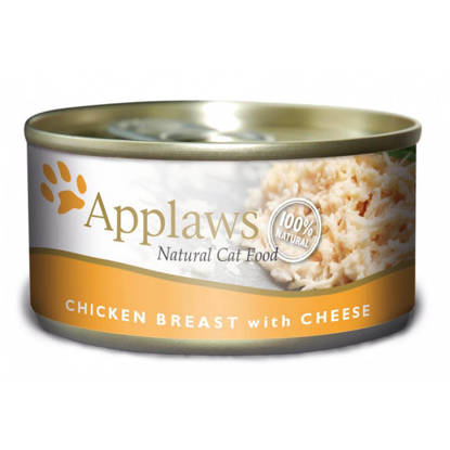 Picture of Applaws Cat Tin Chicken & Cheese 24 x 70g