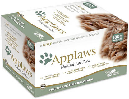 Picture of Applaws Cat Tin Multi Pack Fish 12 x 70g