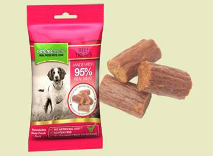 Picture of Natures Menu Dog Treats Beef - 12 x 60g