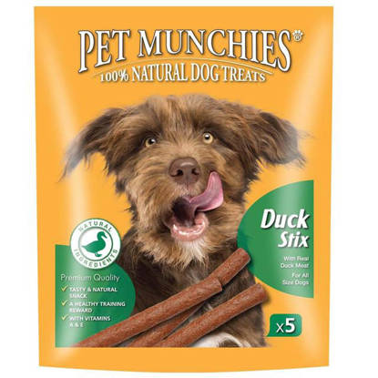 Picture of Pet Munchies Dog Duck Stix - Pack 5 x 10