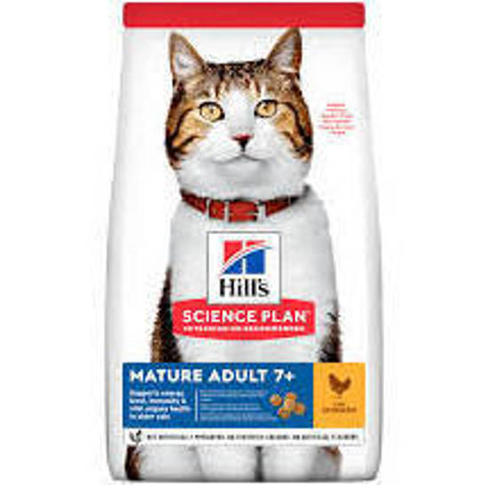 Picture of Hills Feline Mature Cat 7+ Chicken 3kg