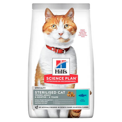 Picture of Hills Science Plan Young Adult Sterilised Cat 1.5kg Tuna