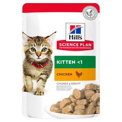 Picture of Hills Science Plan Tender Chunks Kitten Assorted Varieties pouches 12 x 85g