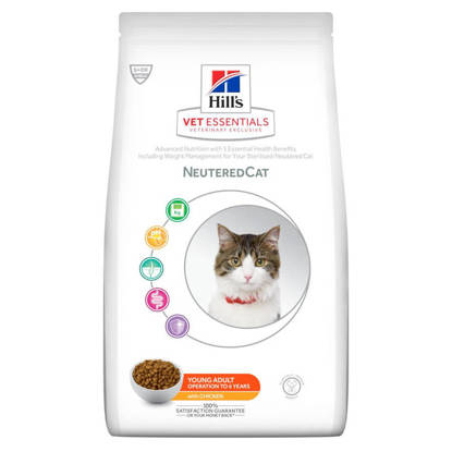Picture of Hills Science Plan Vet Essentials Young Neutered Cat Low Fat Chicken 1.5kg