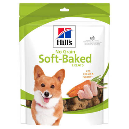 Picture of Hills No Grain Soft-Baked Naturals with Chicken & Carrot dog treats  6 x 227g