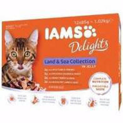 Picture of Iams Delights Land & Sea in Jelly 12 x 85g